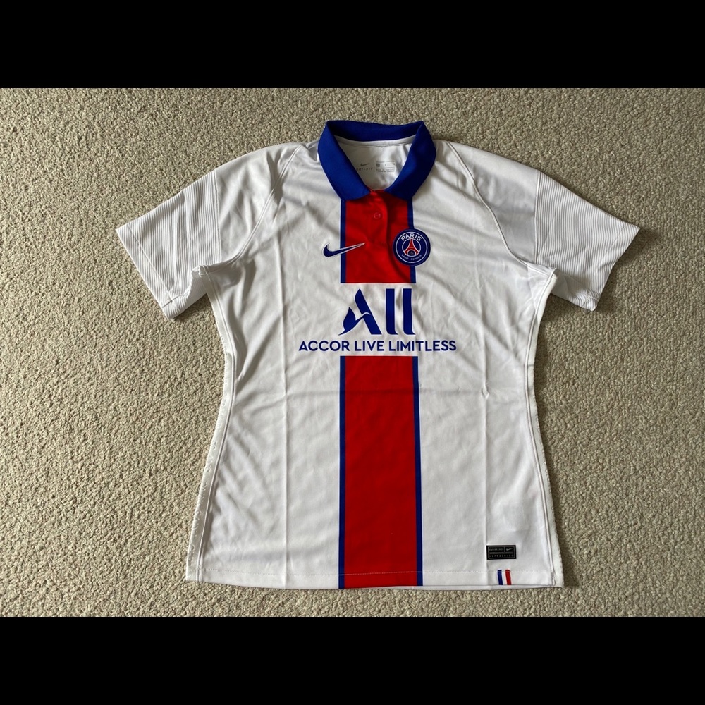 Nike Paris Saint-Germain Away Soccer Jersey White